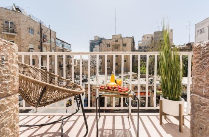 Ferienwohnung Ben Yehuda Pearl- Ben Yehuda Pedestrian Street Jerusalem Exterior foto